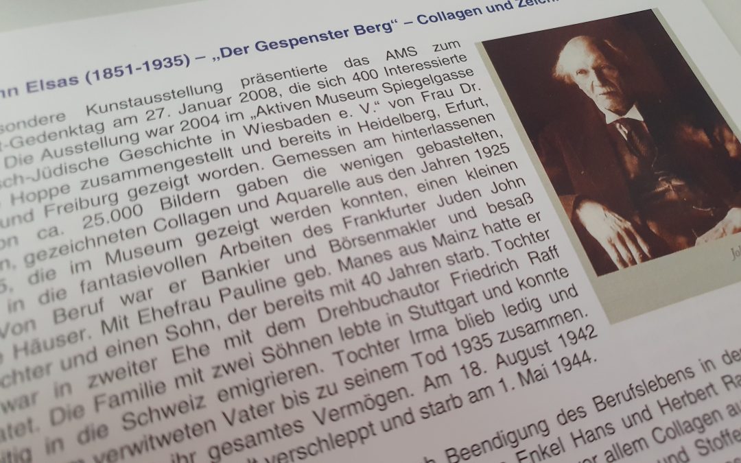 John Elsas – „Der Gespenster Berg“ – Collagen und Zeichnungen (2008)