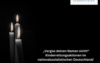 „Vergiss deinen Namen nicht!“ – Kinderrettungsaktionen im nationalsozialistischen Deutschland
