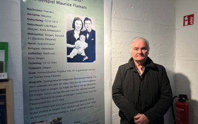 Albert Flamant auf Spurensuche – Sonderausstellung des AMS zur Zwangsarbeit im Siegerland