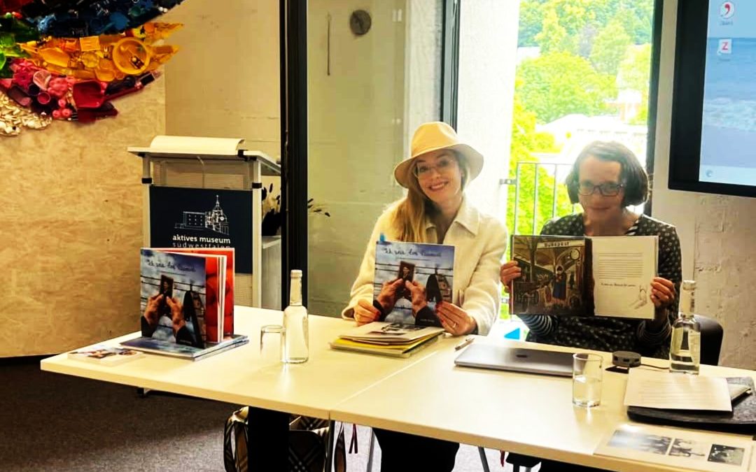 Werkstattgespräch mit der Illustratorin             Stephanie Lunkewitz zum Bilderbuch-Projekt                                „Ich war Eva Diamant“                                           (Stephanie Lunkewitz und Eva Szepesi, Berlin 2025)  